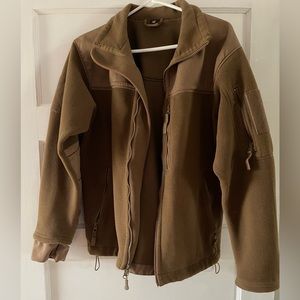 Condor Men’s Medium Fleece Jacket - Coyote Brown, gently used, no flaws.